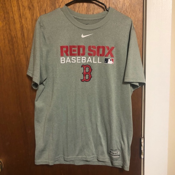 nike red sox t shirt